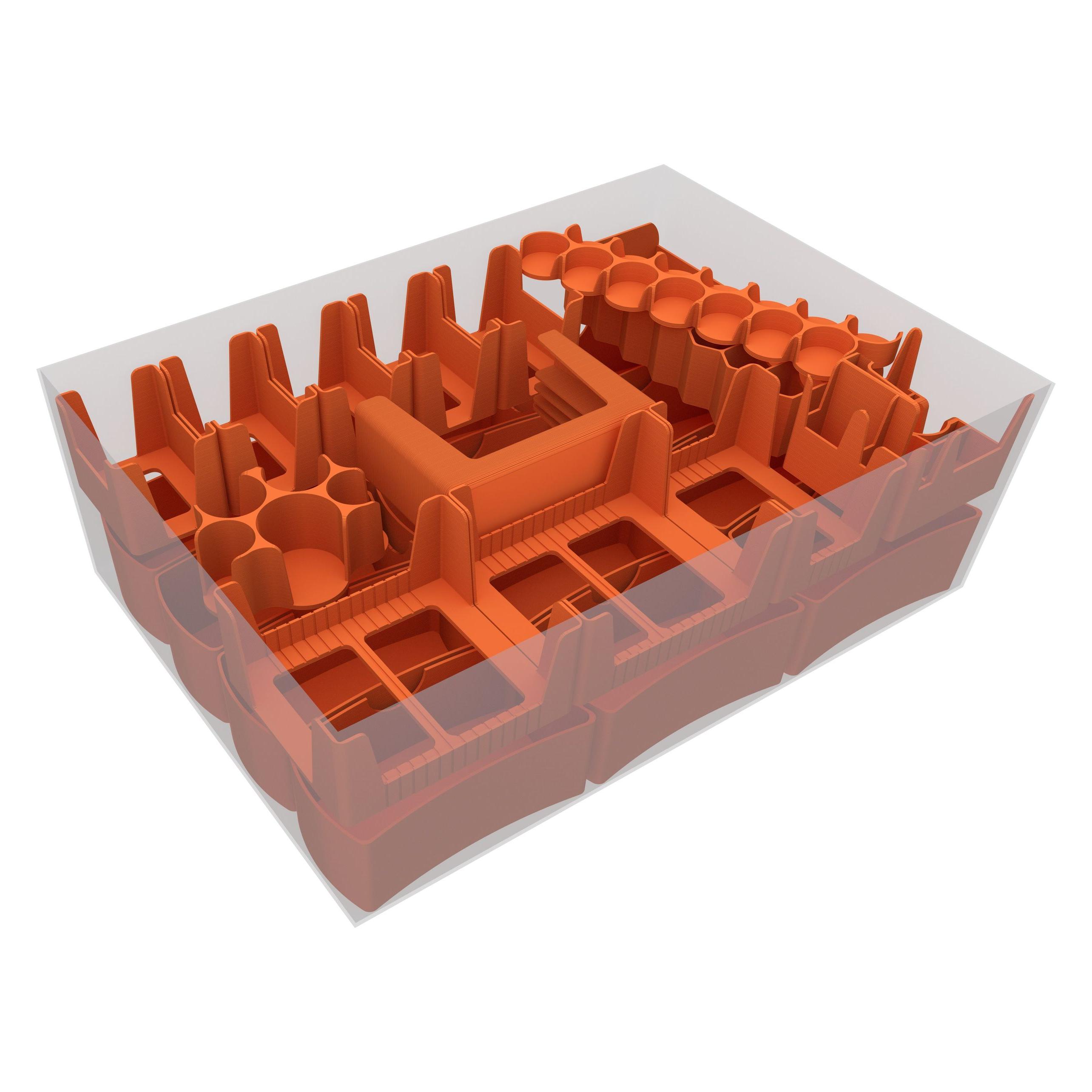 Feldherr FH60402 - Organizer für Caverna: Die Höhlenbauern, Brettspielbox (Kunststoff) (FH60402)