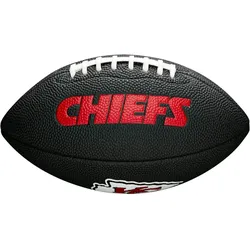 Wilson NFL Kansas City Chiefs Team Soft Touch American Football black Mini