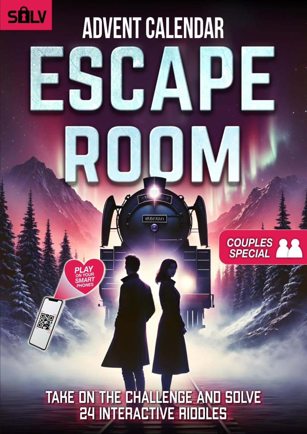 The Escape Room Advent Calendar for Couples: 24 Days of Fun with Interactive Riddles to play Together (Book+App) - Preis vom 15.10.2026 23:06:25 h