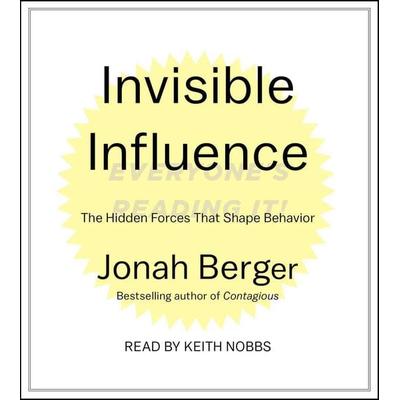 Invisible Influence: The Hidden Forces That Shape Behavior - Jonah Berger, CD, 9781508211419