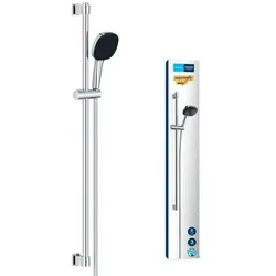 Grohe Vitalio Comfort 110 Brausestangenset 26932001 3 Strahlarten (RAIN, JET, MASSAGE) chrom