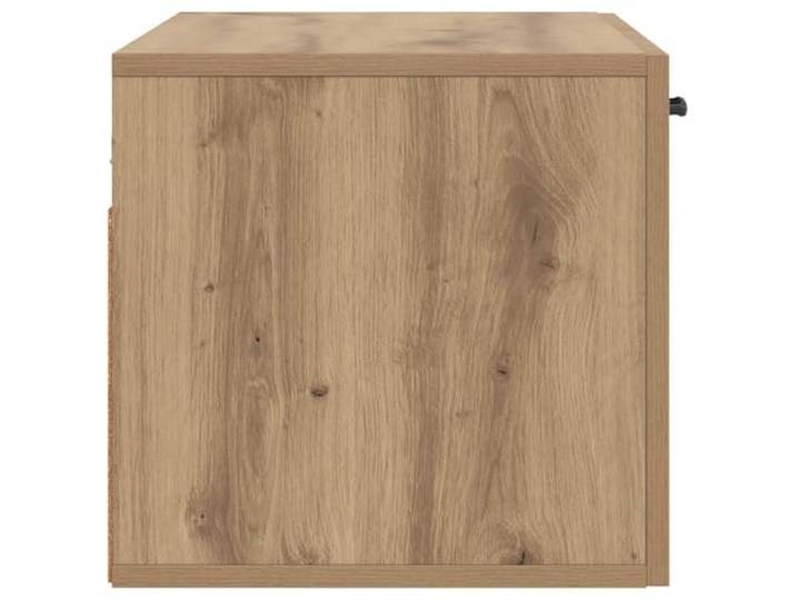 KTHLBRH Wandschrank Eiche Handwerk 100 x 36,5 x 35 cm Technisches Holz, wendbare Tür, 2 Fächer, Kapazität 60 kg, Wandmontage