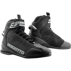 Bogotto Tokyo perforierte Motorrad Schuhe