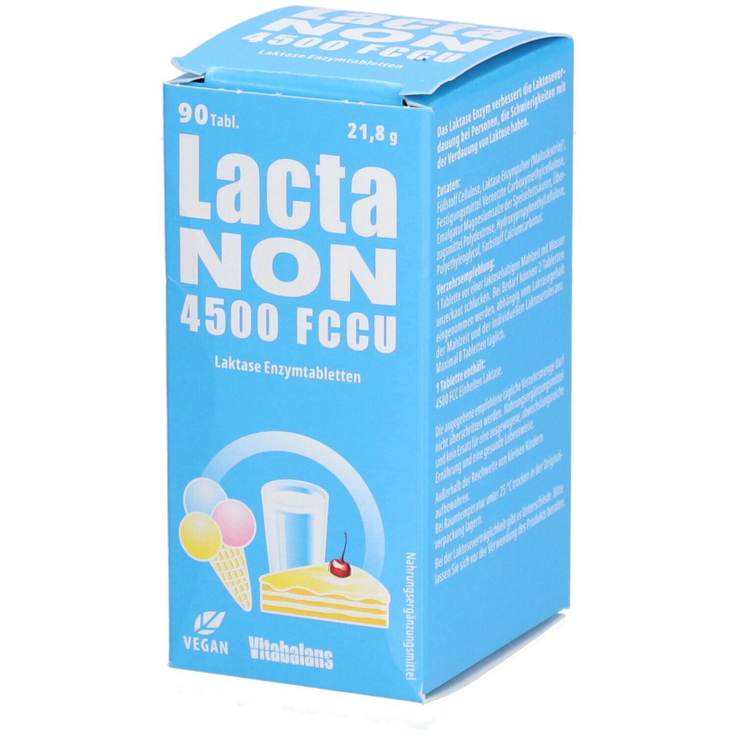 Lactanon 4500 Fccu Tabletten 90 St