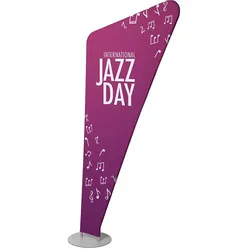 Zipper-Banner Triangle