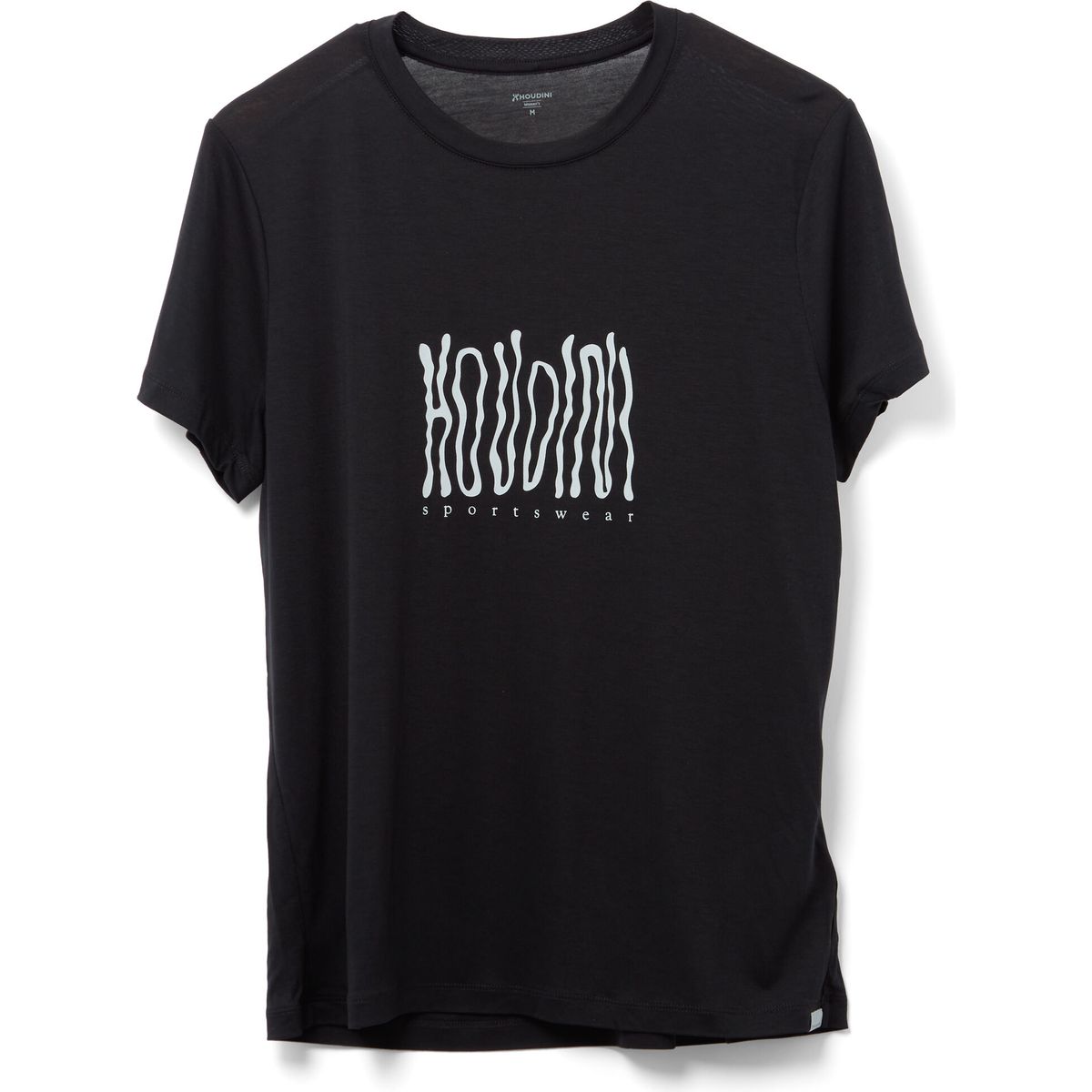 Houdini W's Tree Message Tee true black / wave (H78) M 840046-H78-M