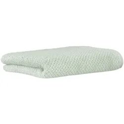 CAWÖ Duschtuch - Pure, Walkfrottier, Struktur-Design, Baumwolle, einfarbig Eukalyptus / 80x150cm