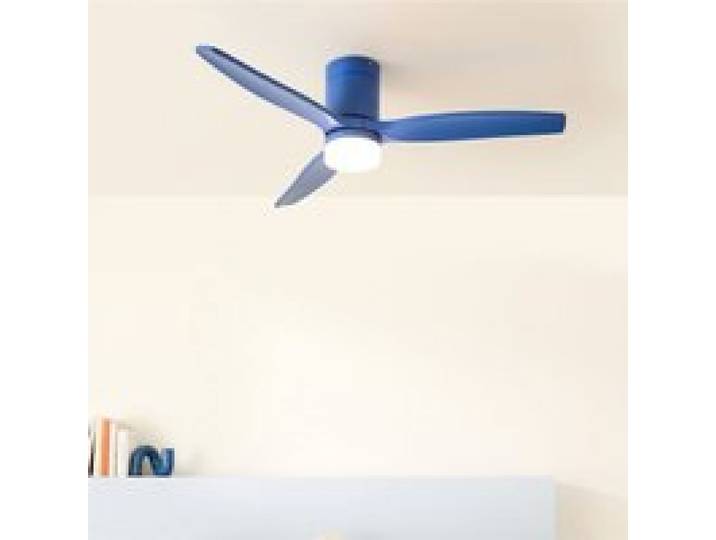 Ventilateur de plafond - Create - Avec lumière - Bleu cobalt - Ø132cm - 40W