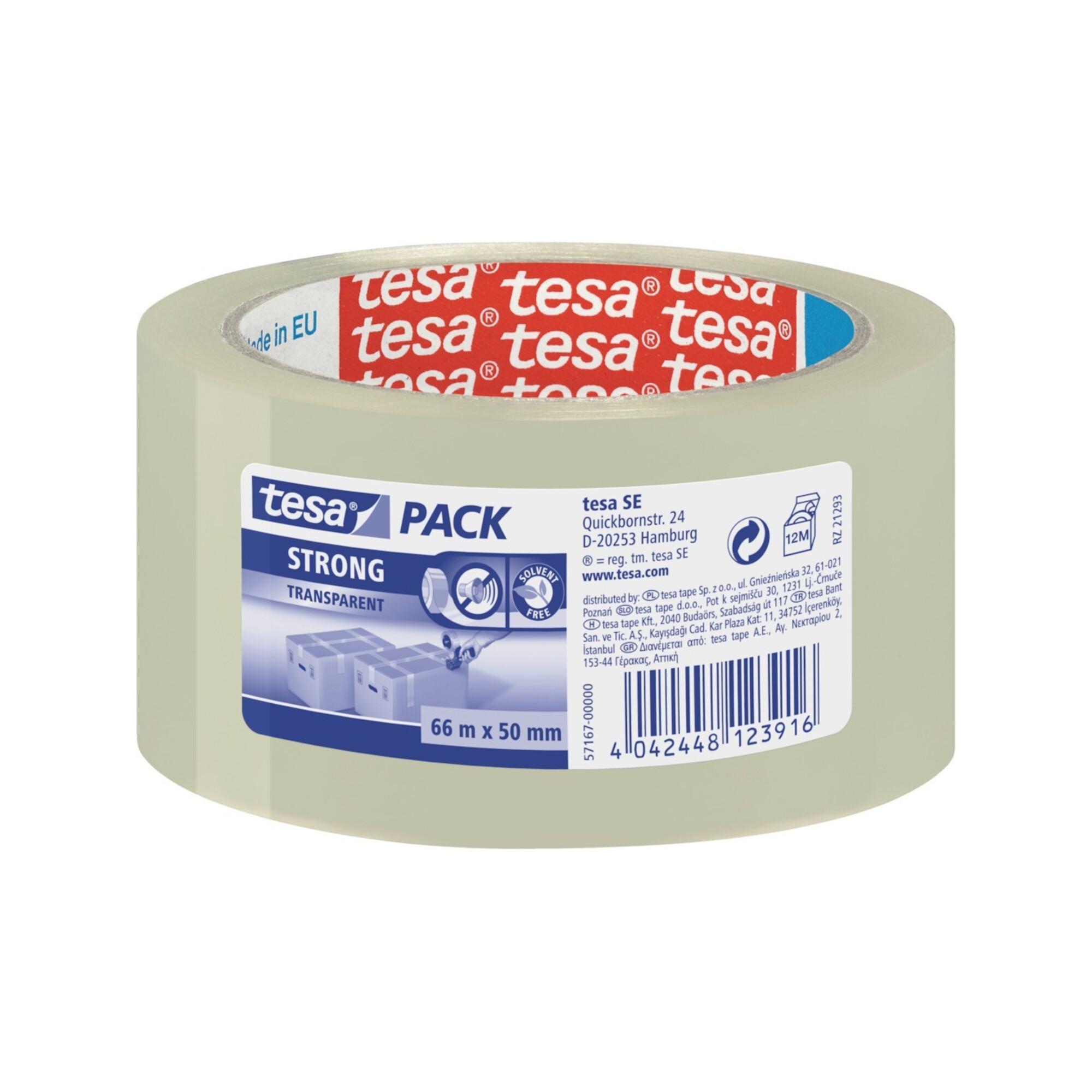 tesapack 57167 66mx50mm transparent (57167-00000-05)