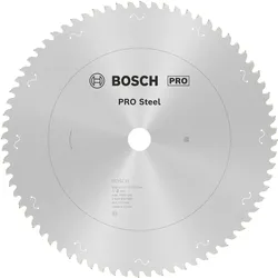 Bosch Professional Zubehör, Sägeblatt, PRO Steel Kreissägeblatt, 305 x 2,2 x 25,4 mm, T72
