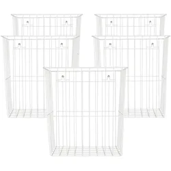 Tork Abfallbehälter 20 l Weiß B2, Flexible Montageoptionen, 226002 (x5)