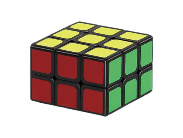 Cube classique à autocollants 2 x 3 x 3, Jouet casse-tête portable pour débutants