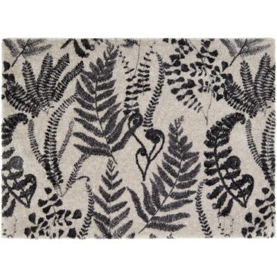 Fußmatte "Malibu", grau (grau, natur), B:67cm H:7mm L:100cm, Kunstfaser, SCHÖNER WOHNEN-KOLLEKTION, Teppiche, Fußmatte, Türmatte, Schmutzfang, In und Outdoor, Sauberlauf, waschbar