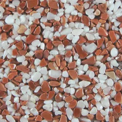 Terralith Marmor - Steinteppich WAND mix tarent (fein) für 1 qm