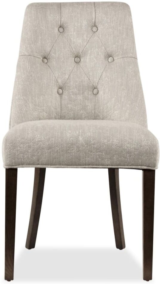 Interior's Chaise en bois gris Gris 51x97x57cm