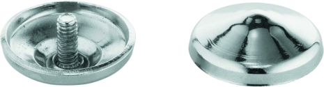 Kludi Schraubenset 761560500 Feinbau-Set, chrom, für Monageplatte
