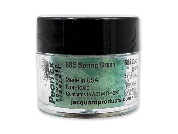 Jacquard Pearl EX poederpigmenten, 3 g, lentegroen