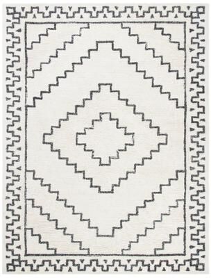 SAFAVIEH Handmade Casablanca Shag Arndis Wool Rug