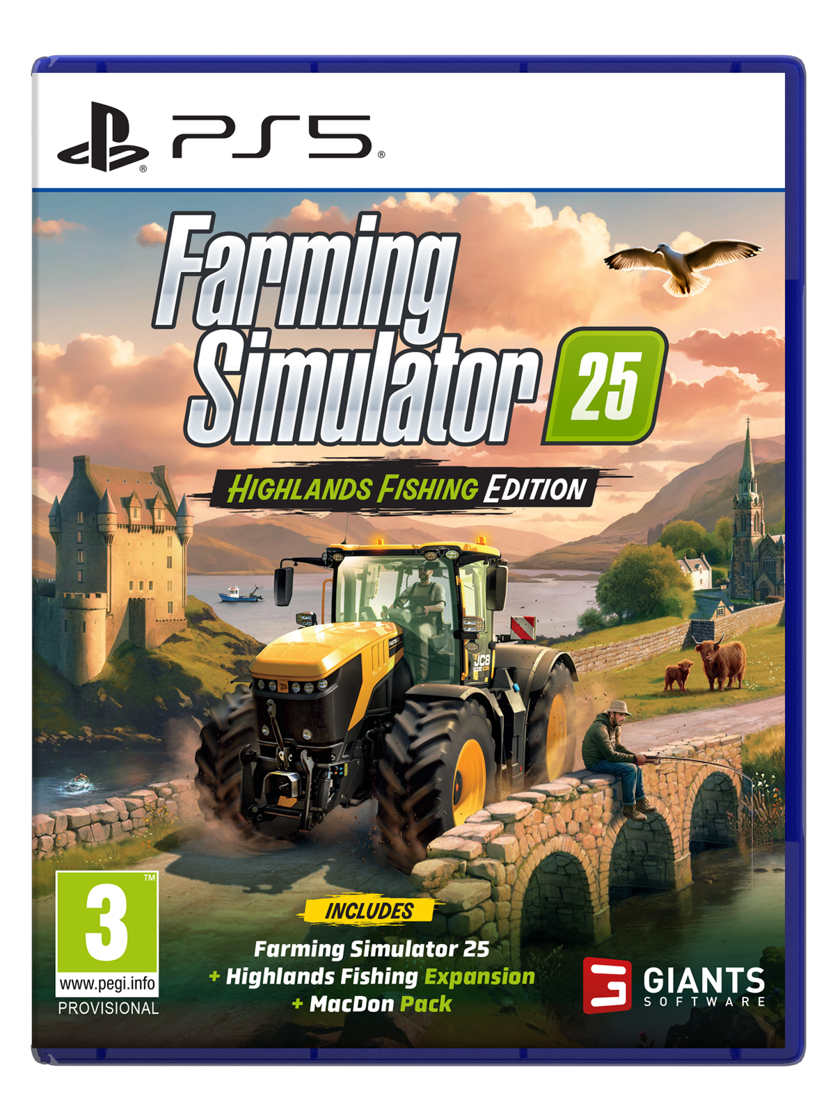 Farming Simulator 25 (Highlands Fishing Edition) - Sony PlayStation 5 - Simulator - PEGI 3