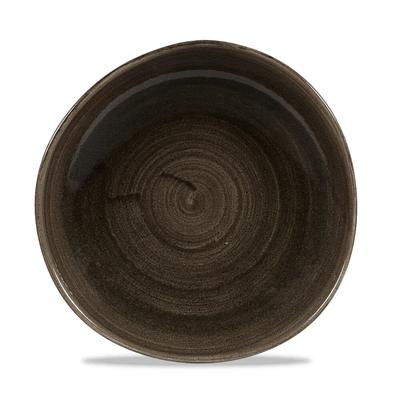 Churchill Stonecast Patina Iron Black Teller Organisch 28,6cm