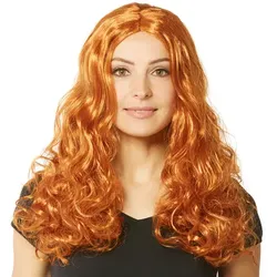 Lockenperücke "Lara", kupfer