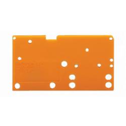 Abschlussplatte Orange WAGO 742-650 Inhalt: 300 St.