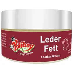 Lederpflege Poliboy Leder Fett 200 ml Dose geeignet für alle naturgegerbten dicken Glattleder