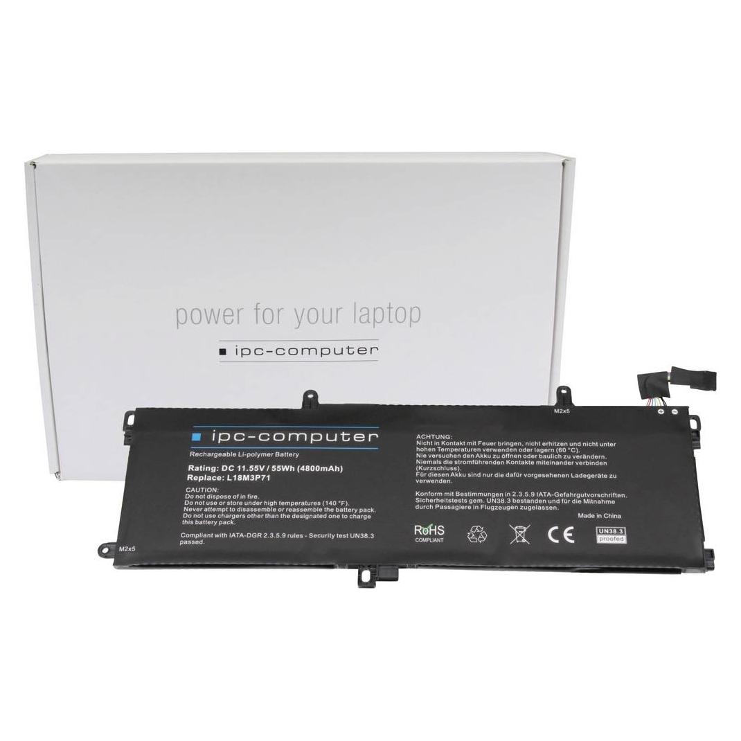 IPC Notebook-Akku Akku L18M3P71 REPLACE 11.55 V 4800 mAh (4800 mAh) (L18M3P71 REPLACE)