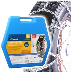 Filmer, Schneeketten, Schneeketten 16mm, Super-Gripp 4x4, 15"-19", 215-255 mm