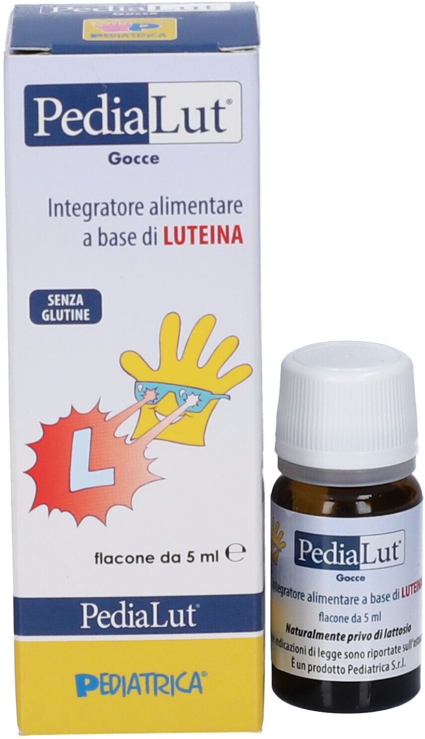 PEDIATRICA Srl PediaLut Gocce, 5 ml