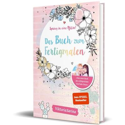 Spring in eine Pfütze! Das Buch zum Fertigmalen, Taschenbuch von ViktoriaSarina, Community Editions, 978-3-96096-077-5
