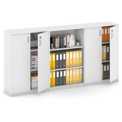 Schrank-Set MIRELLI, Typ III – Weiß