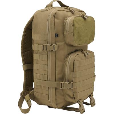 Rucksack BRANDIT "Brandit Unisex US Cooper Patch Large Backpack", Gr. onesize, braun (camel), Polyester, Rucksäcke Rucksack
