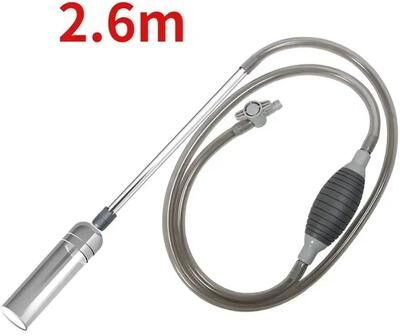 Inspired Finds 5 Ft Manual Aquarium Water Changer & Siphon Vacuum Cleaner Fish Tank Maintenance Tool 8.53ft.2