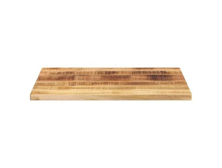 KTHLBRH Tischplatte 90 x 50 x 3,8 cm, rechteckig, Mangoholz, roh Mango-Massivholz, rustikal, leicht zu reinigen, Ersatz für Tisch