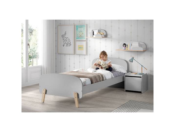Kommode Kiddy 40 x 40 x 36cm Grau/Lichtgrau