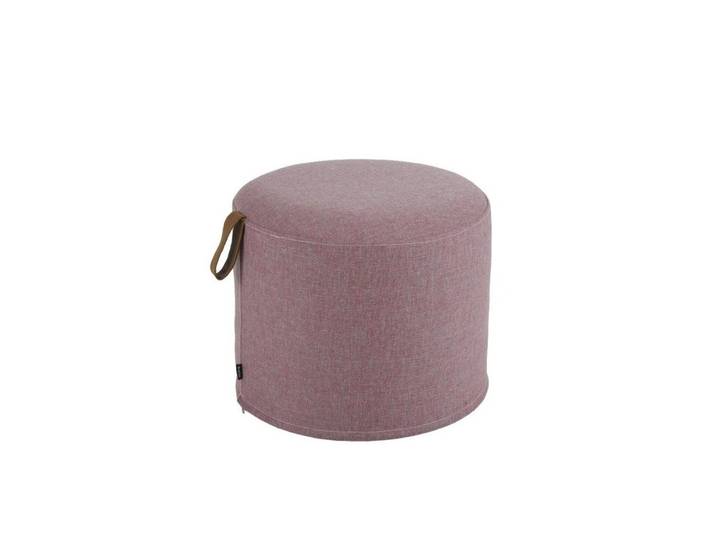 Brafab Pouf Kotte aus Olefin Stoff 50 cm, Pink