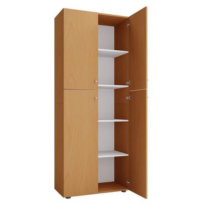 Büroschrank Bücher Ordner Aktenschrank Lona 5fach