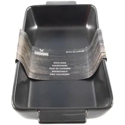 Auflaufform BLACK (LBH 23,50x11x4,50 cm) - LBH 23,50x11x4,50 cm