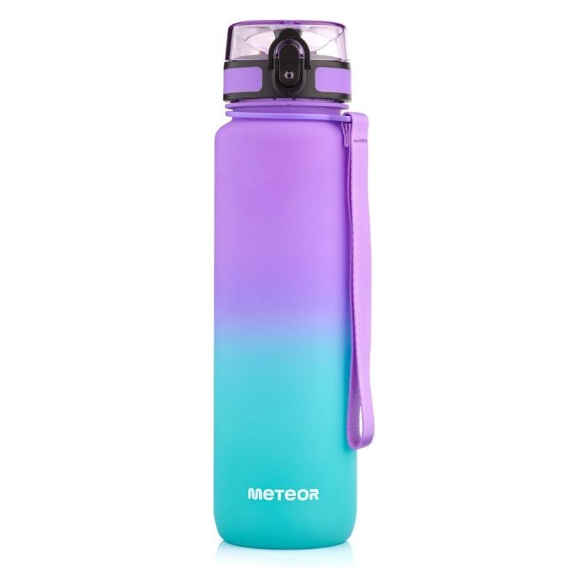 Ty Meteor Bidon sportowy 1000 ml fioletowy/błękitny (1 l) (61218813)