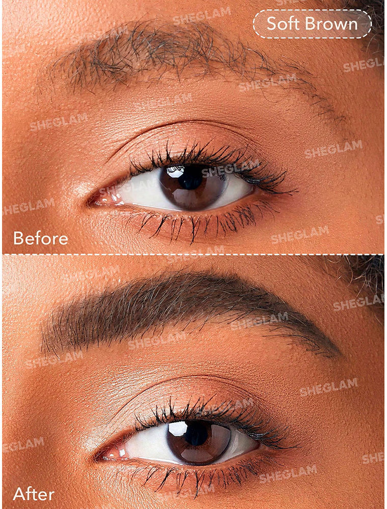 Sheglam Boss Brow pomada para cejas resistente al agua #Marrón Claro