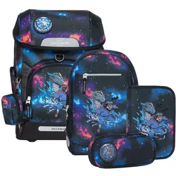 BECKMANN Norway Schulranzen Set 6tlg. Plus Air Ninja Elements - 41