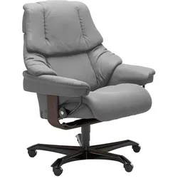 Stressless Bürostuhl Reno Office Leder Grau Batick Wild Dove