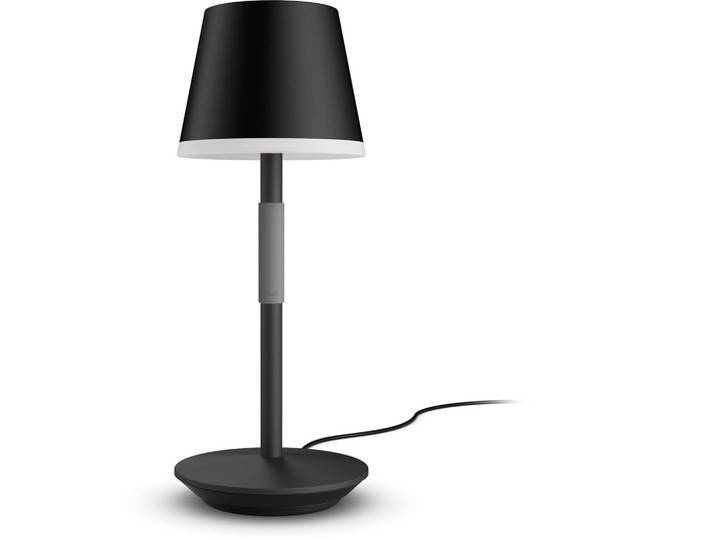 Philips HUE Akku-Tischleuchte Hue, Schwarz, Metall, 35 cm, Smartphone-Steuerung, Lampen & Leuchten, Innenbeleuchtung, Tischlampen, Akku-Tischlampen