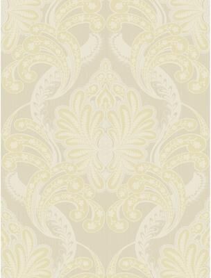 Seabrook Designs Edme Floral Damask Unpasted Wallpaper