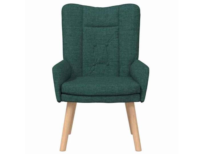 Confortable fauteuil Vert foncé 63x67x94 cm avec manuel de montage Tissu et contreplaqué__21551