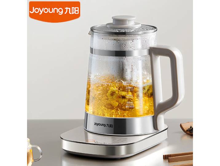 Bouilloire électrique Joyoung K18D-WY196, bouilloire domestique 1,8L pour la maison et le bureau, 1200W, ébullition rapide, pour thé aux fleurs et aux fruits