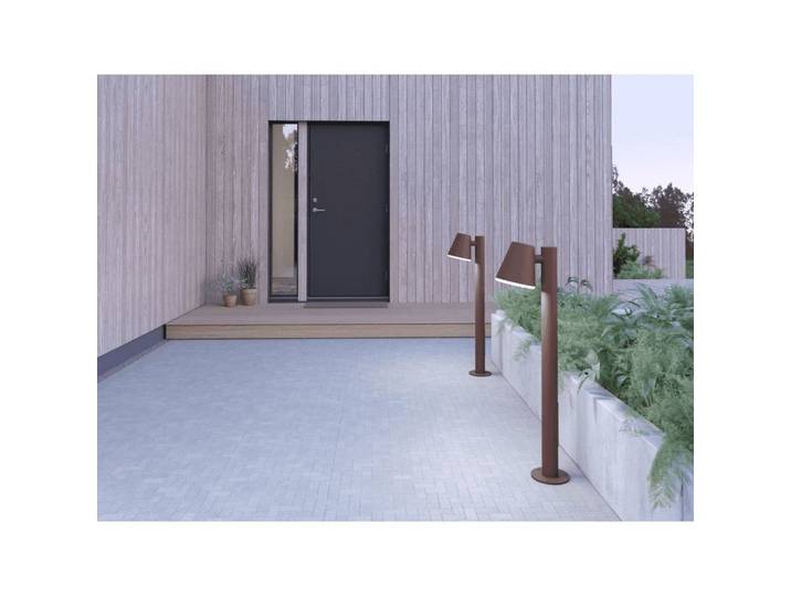 Mist Gartenleuchte H102,9 Rust - Belid - Terrasse - Metall
