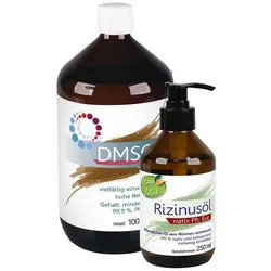 Sparset Rizinusöl und DMSO
