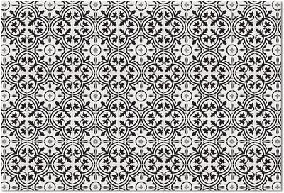 FirstDawn Backsplash Deco-Floormat, Decorative Mat, Waterproof, Low Profile, Eco-Friendly Non Slip, Made in The USA (3' x 2')